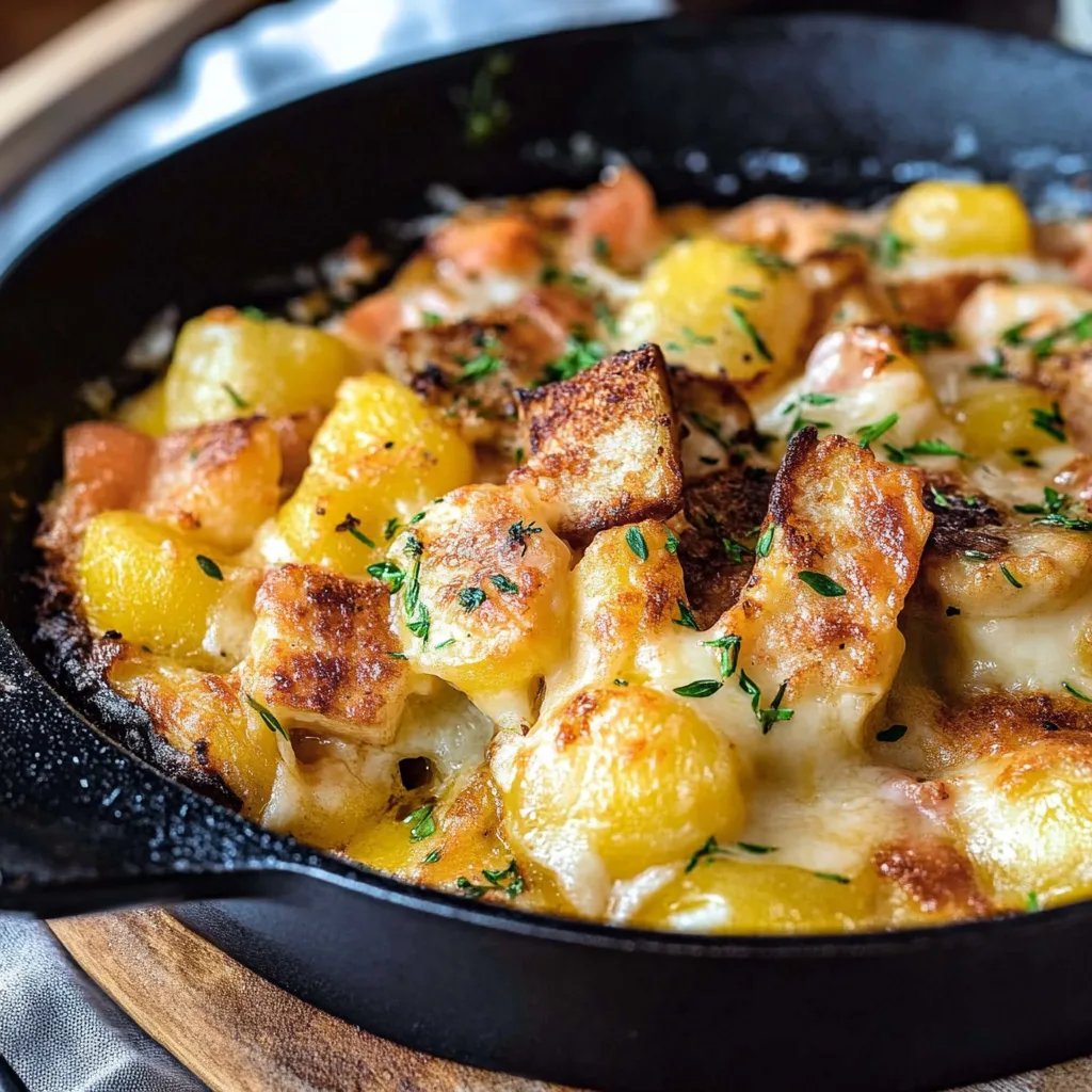 Kartoffel-Leberkäse-Pfanne