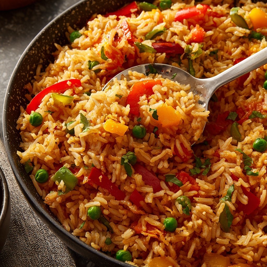Gebratener Reis mit Gemüse