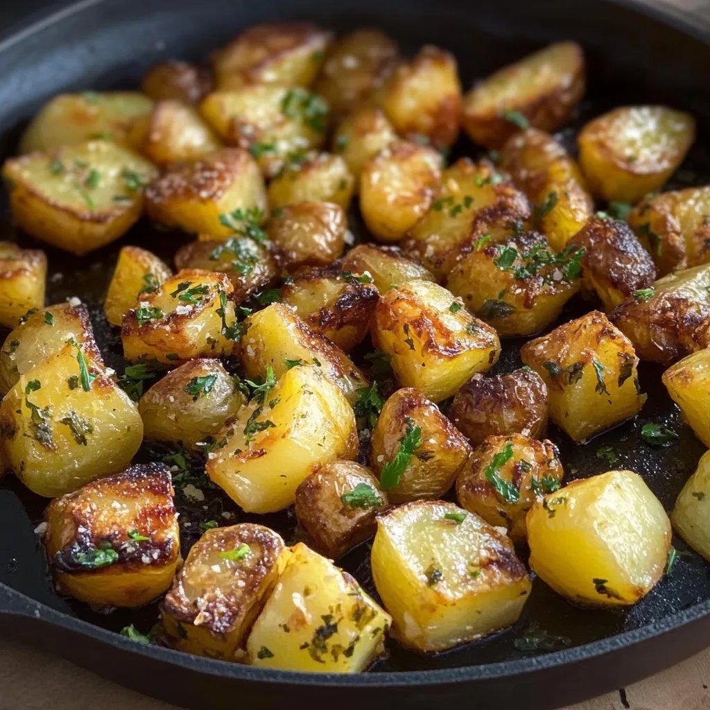 Die knusprigsten Ofen Kartoffeln