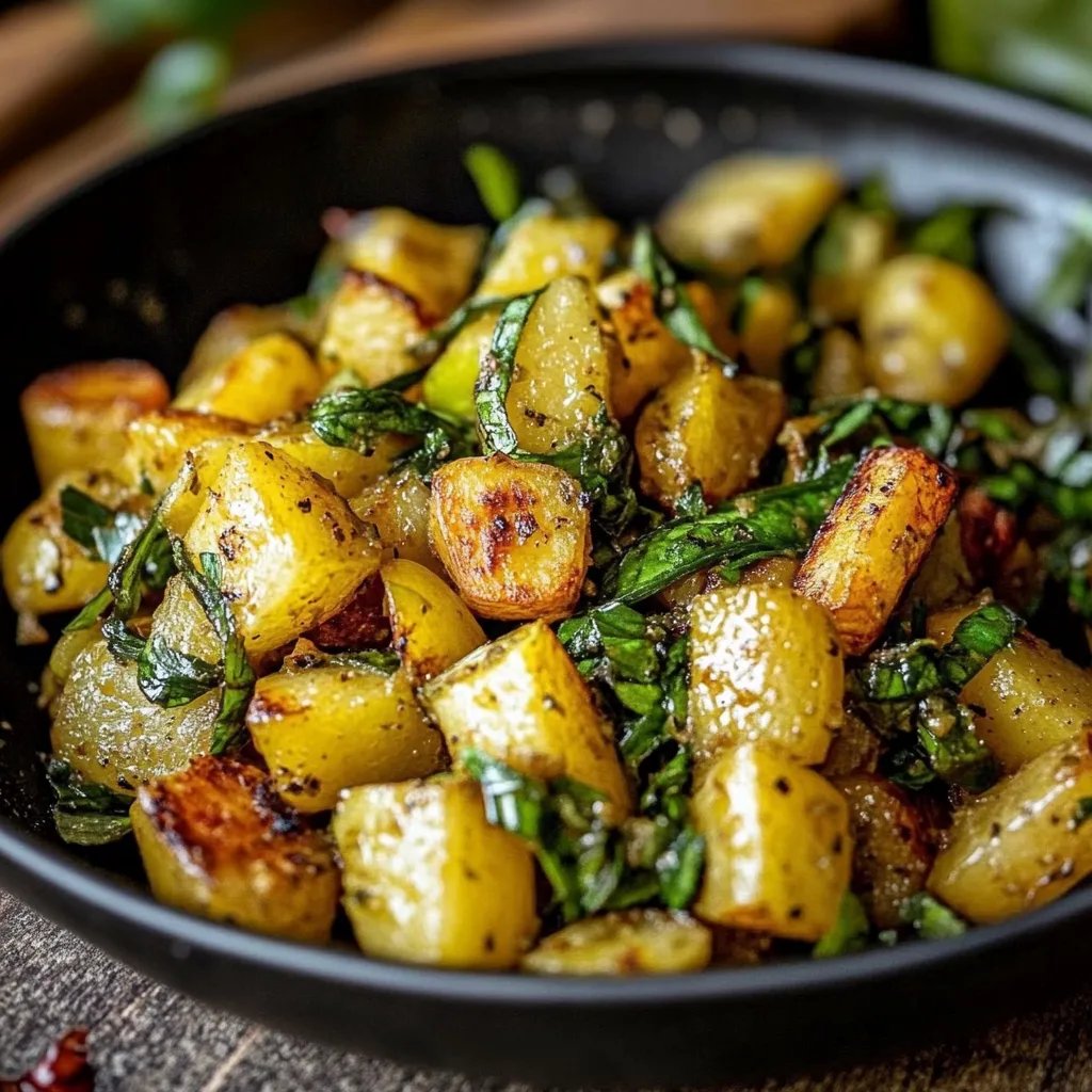 Kartoffeln und Grüne Bohnen