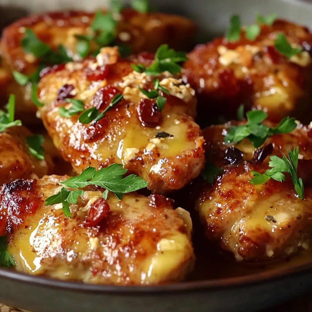 Überbackene Partyschnitzel aus dem Ofen