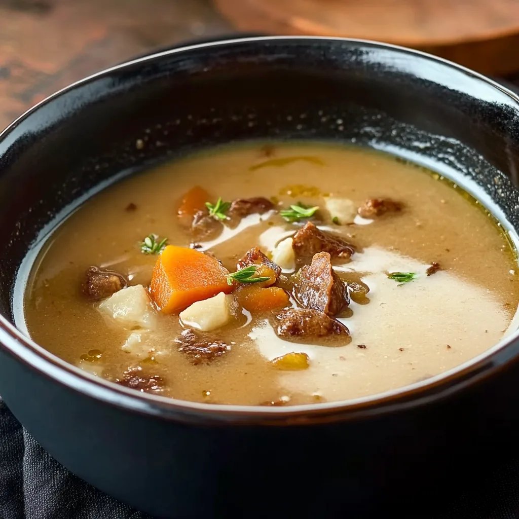 Winterliche Maronensuppe