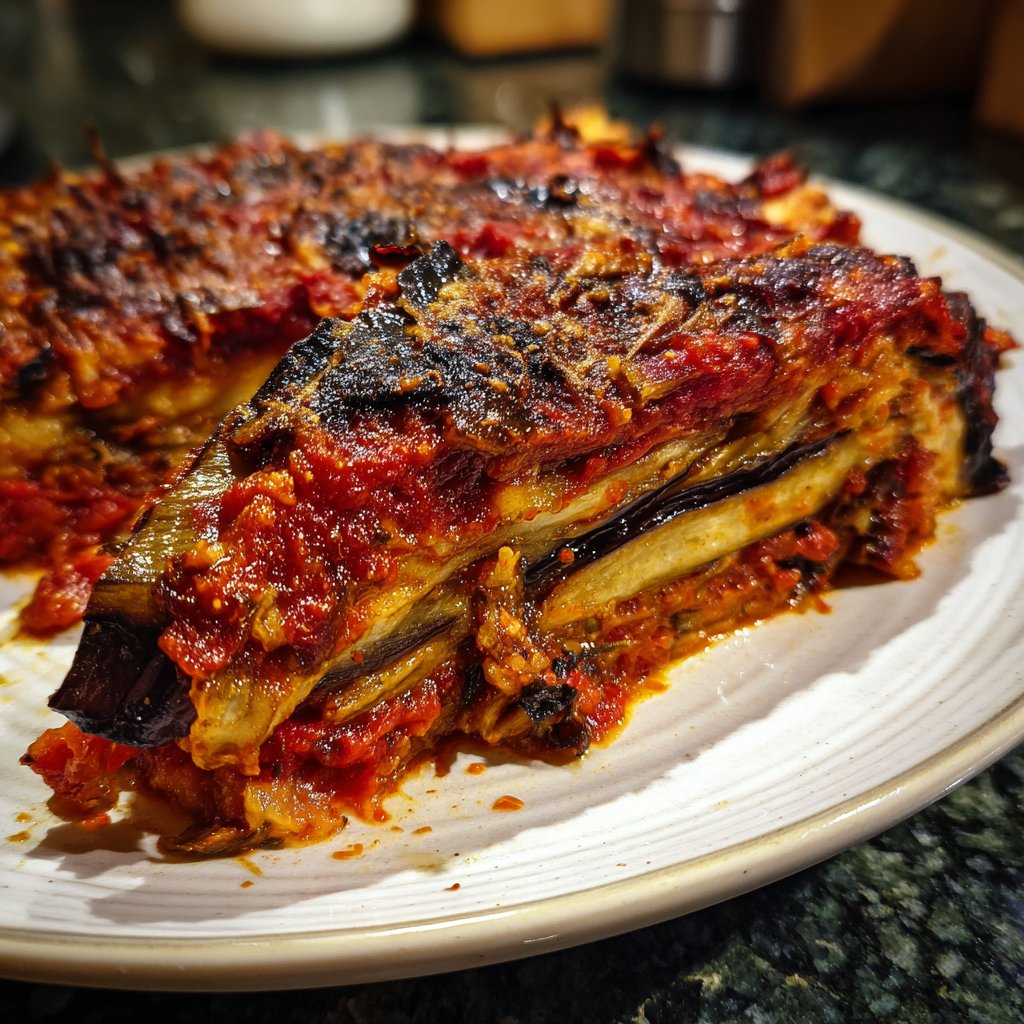 Auberginen mediterran leicht